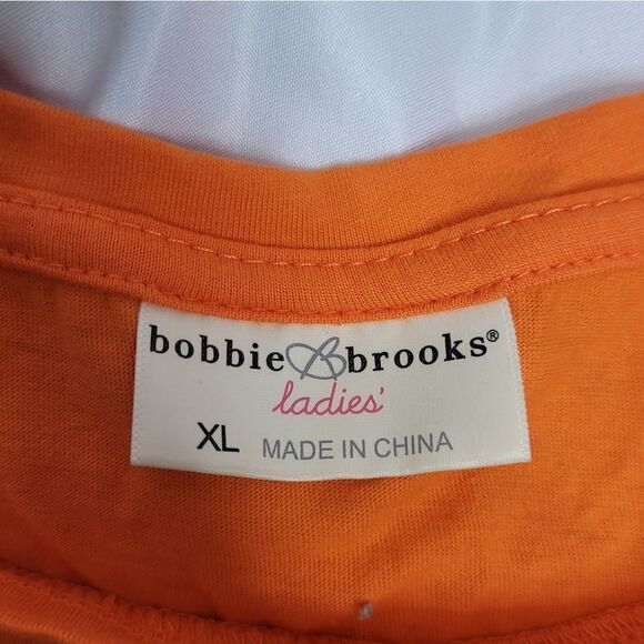 HALLO QUEEN orange short sleeve witch crew neck tee shirt XL - Picture 4 of 7